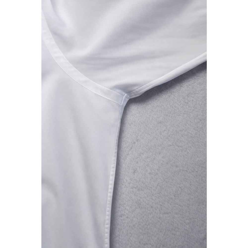 Christian Dior Mens 17x34 White Designer Dress Shirt Concealed Hidden Button - Picture 8 of 16